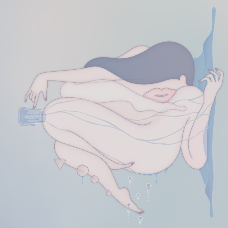 指先の虹彩 | electronics & piano (2022)